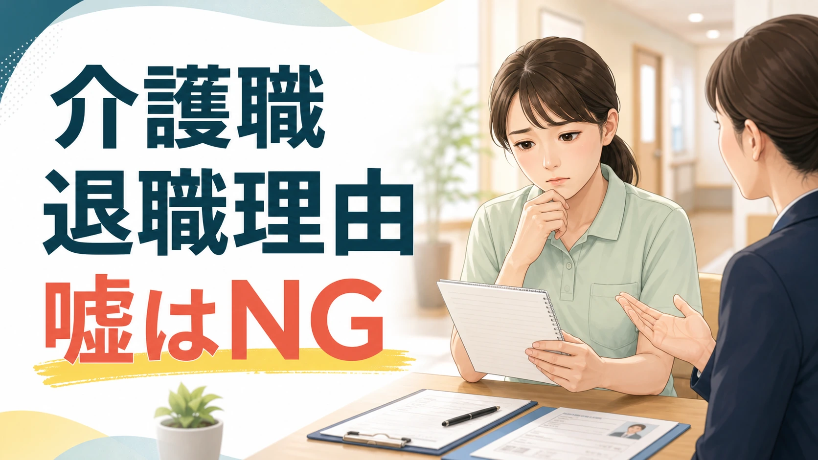 介護職の退職理由で嘘はNGか悩む人向けの面接対策