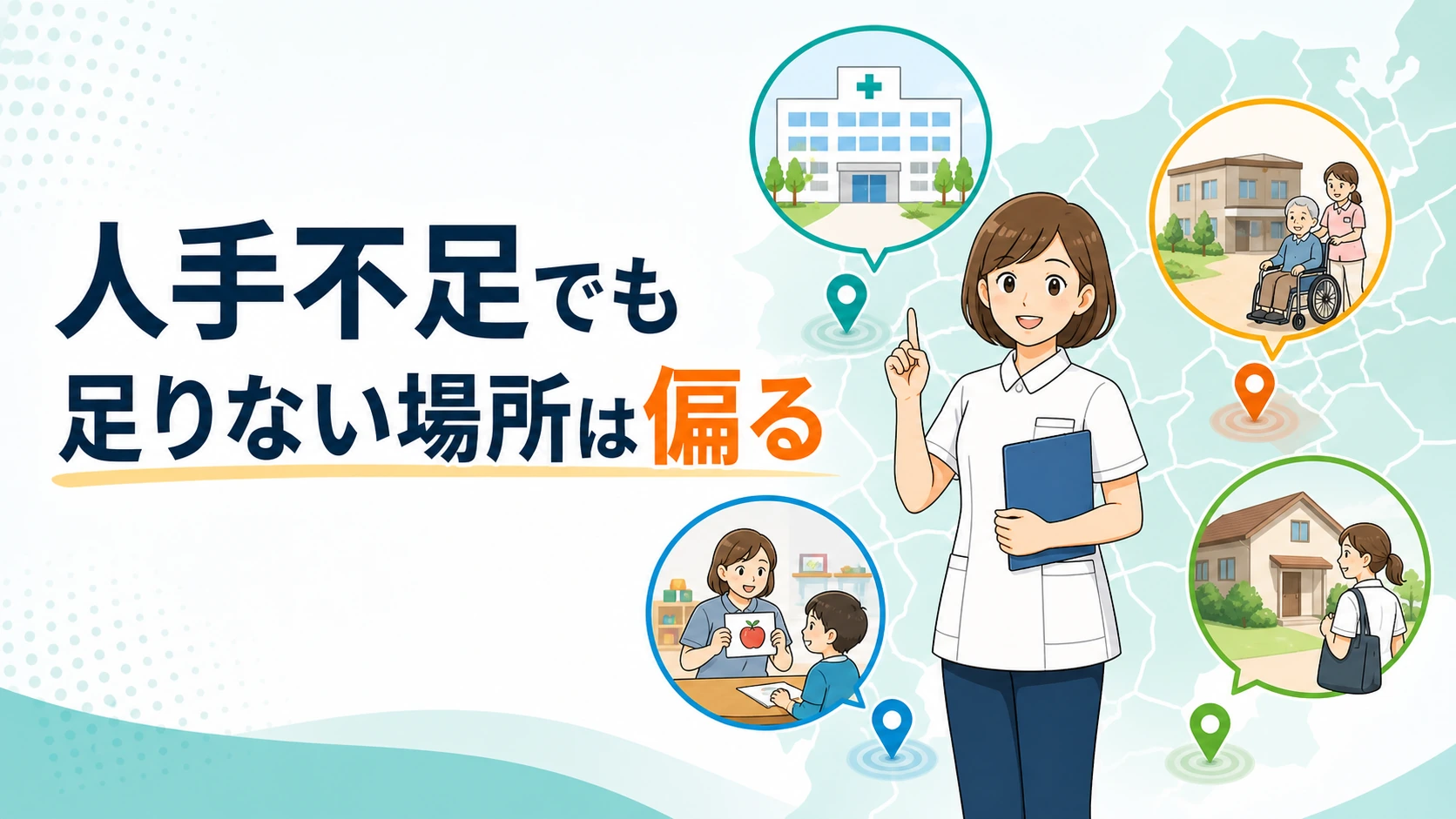 言語聴覚士は人手不足だが足りない場所が偏っている