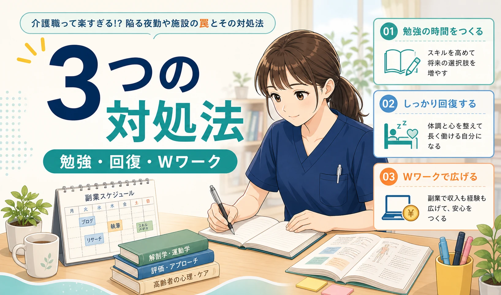 楽さの罠を回避して賢く働く3つの対処法