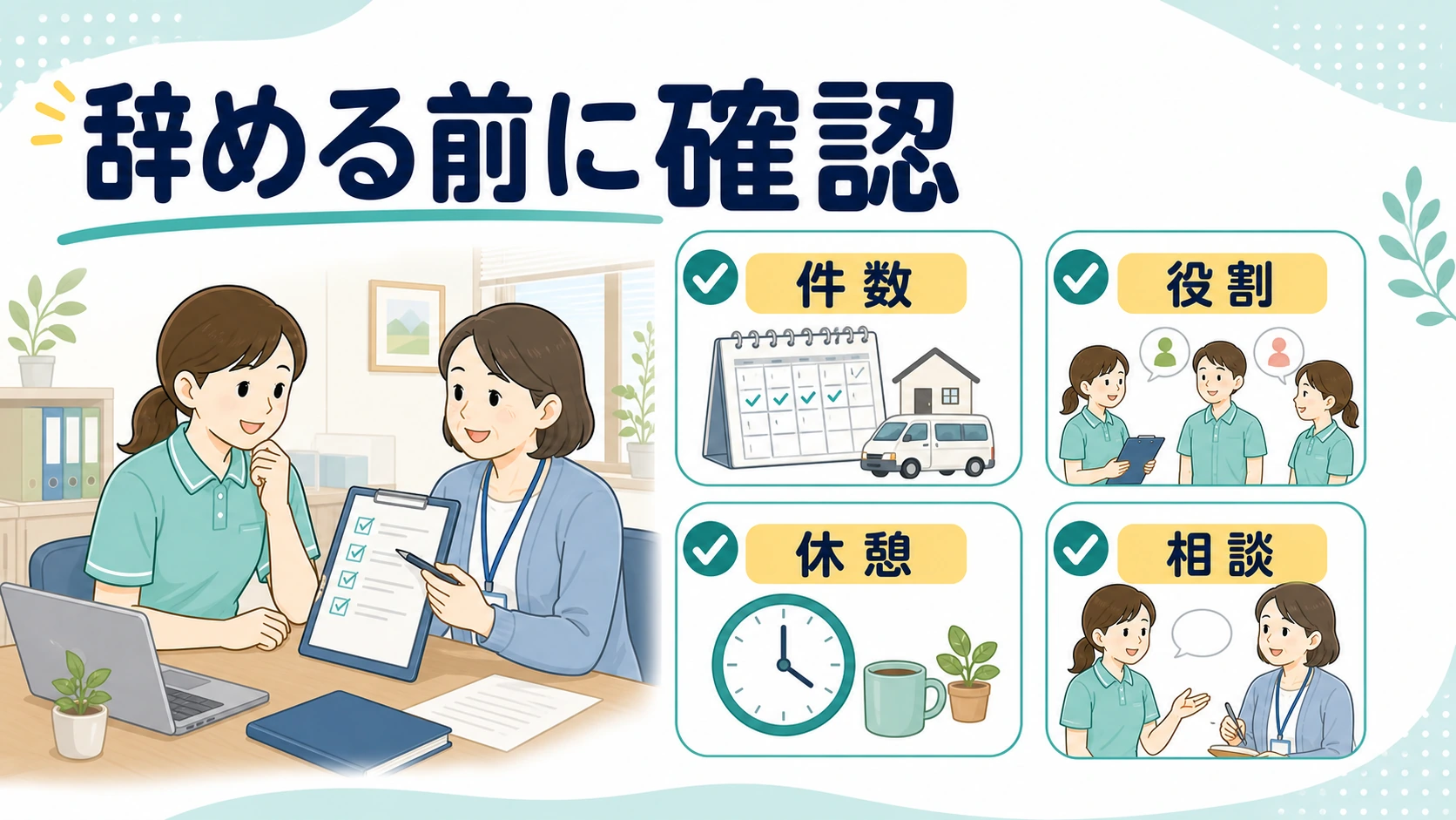 辞めていい訪問入浴事業所の見分け方