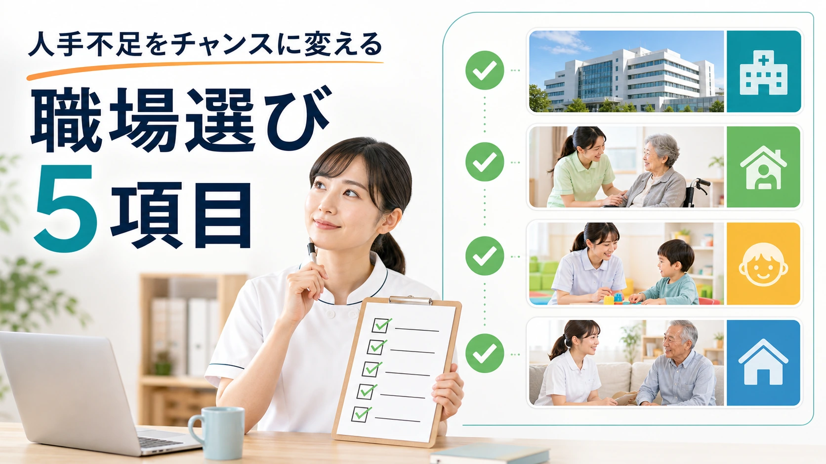 言語聴覚士の人手不足をチャンスに変える職場選び5項目