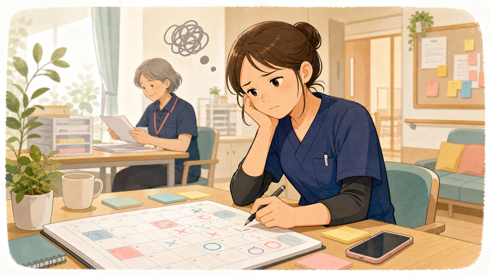 介護職のシフト希望が通らない?希望休が取れない職場の限界サイン