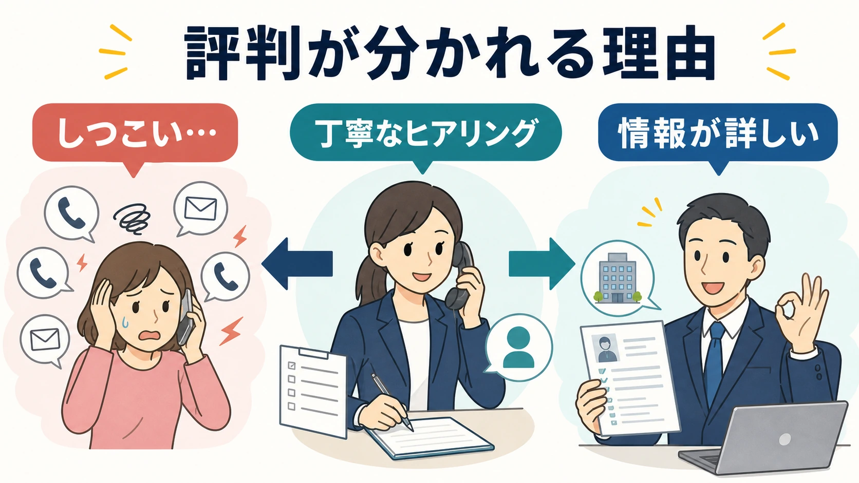PTOT人材バンクの評判が分かれる理由を整理した図解